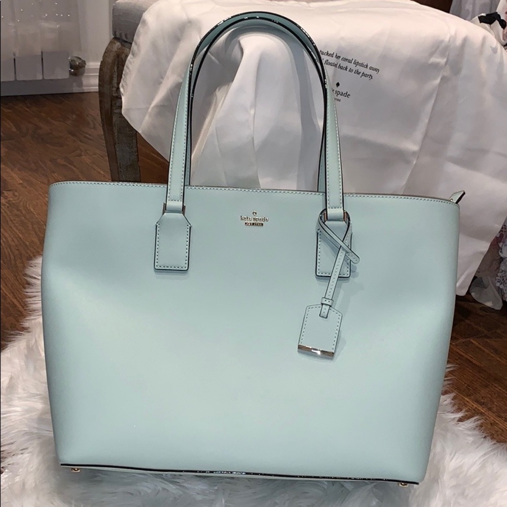 Kate Spade Cameron Street Lucie Tote Misty Mint